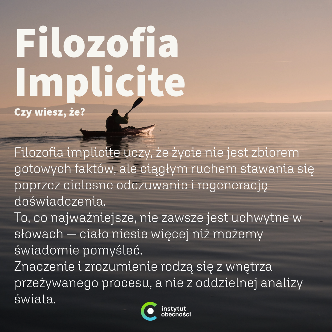 Czy wiesz że – Filozofia Implicite – krok po kroku…