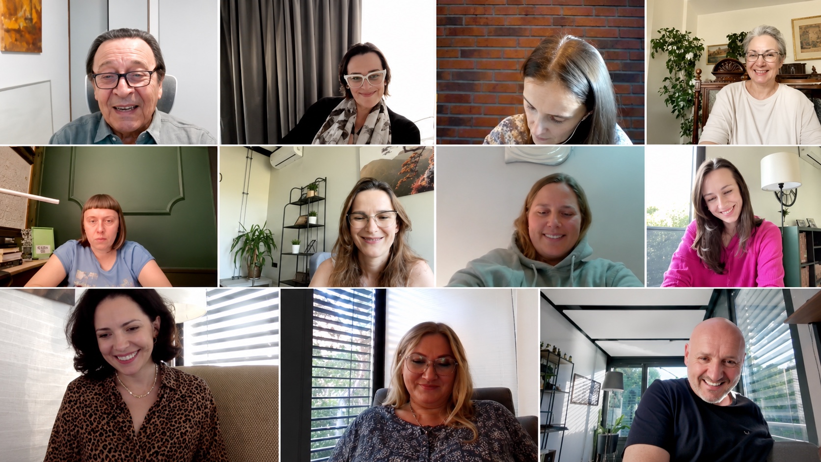 Spotkanie online zespołu Instytutu Obecności